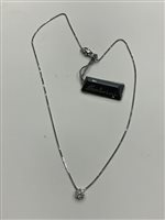 Necklace Salvini Woman in White Gold Diamante 0.14 Ct 71510351 - 71510351
